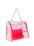 Orciani borsa a spalla fluo in PVC B02052