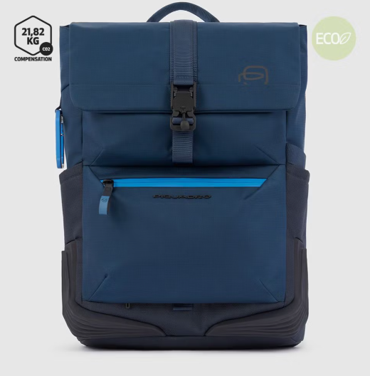 Piquadro CA6144C2O/BLU Zaino da bici porta computer Corner 2.0