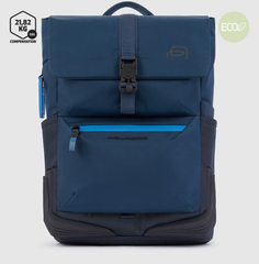 Piquadro CA6144C2O/BLU Zaino da bici porta computer Corner 2.0