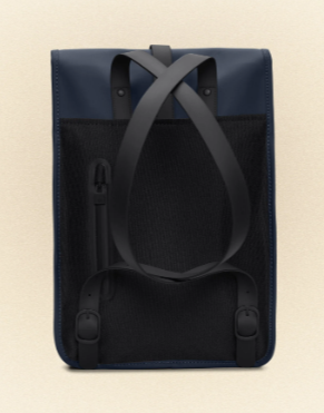 De Santis Mini backpack Rains Blue Navy 13020NAV - Dettagli Esclusivi e design compatto.