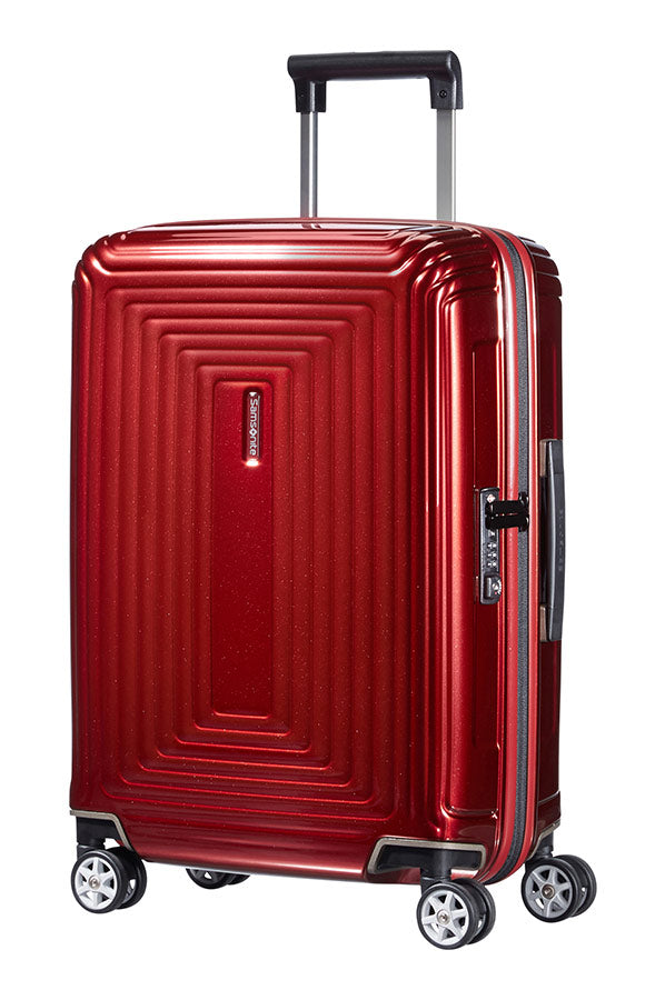 Trolley Bagaglio a mano Samsonite Neopulse Spinner Metallic Red 55x40x20 65752-1544