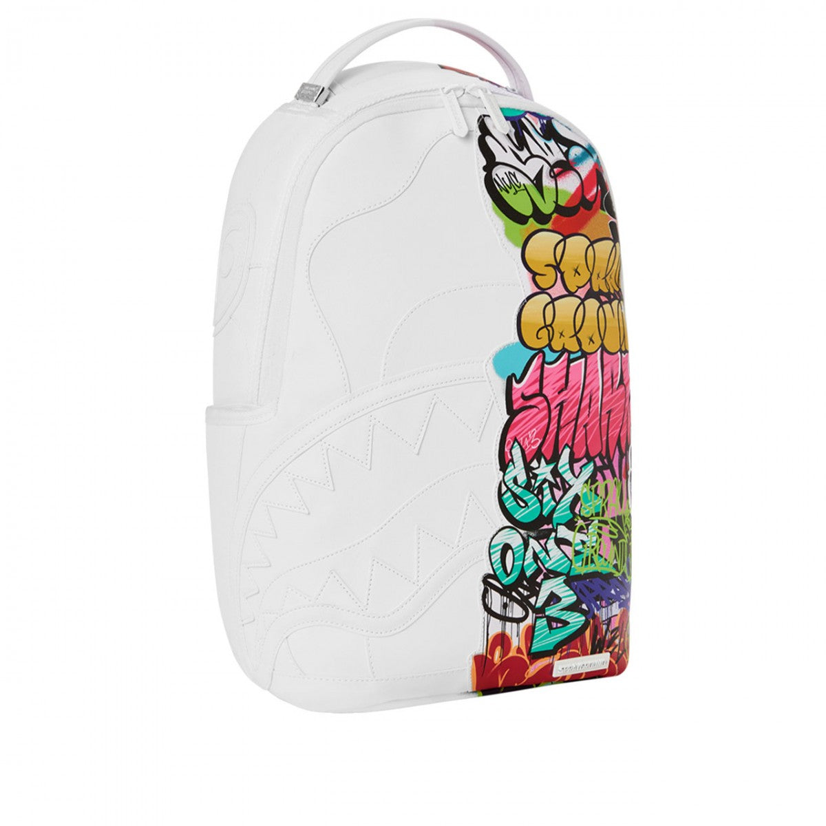 Zaino Sprayground 910B4123NSZ - HALF GRAFF DLX BACKPACK, BIANCO