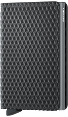 Secrid SCU-BLACK-TITANIUM Slimwallet Cubic Black-Titanium