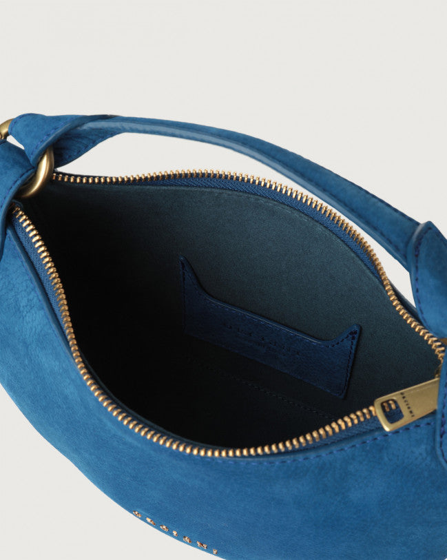 Orciani SD0179NAB-ELT Mini Bag Dumpling Nabucco In Nubuck Con Tracolla Elettrico