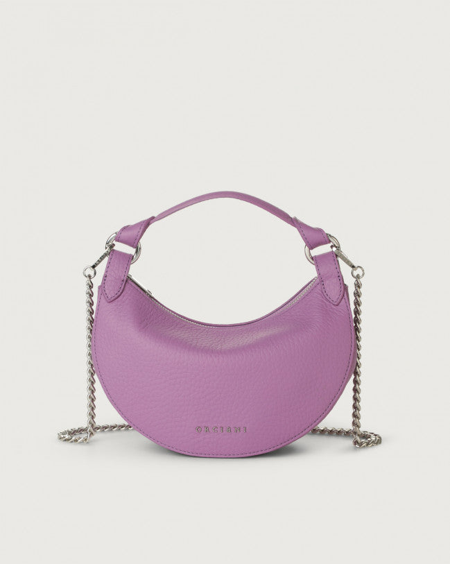 Orciani SD0179SOF-GLI Mini Bag Dumpling Soft In Pelle Con Tracolla Glicine