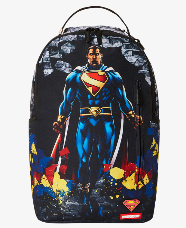 De Santis Sprayground Zaino Superman 910B5422NSZ - Stile e resistenza massima