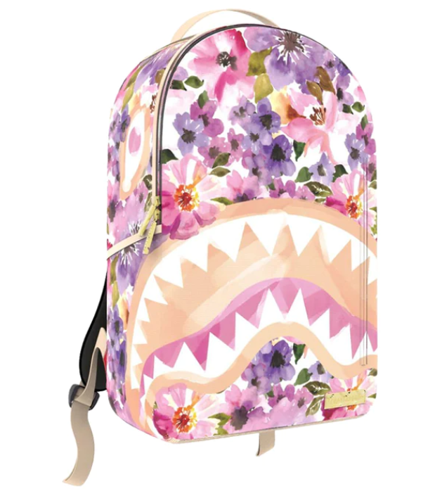 SPRAYGROUND ZAINO 910B5509NSZ- PAINTED FLORAL SHARK