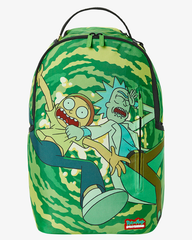 SPRAYGROUND ZAINO 910B5602NSZ - Rick & Morty Portal Shark Redux