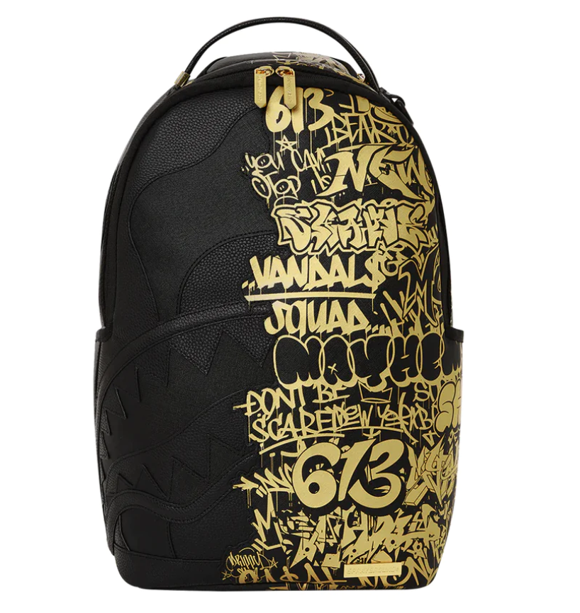 Sprayground Zaino 910B5452NSZ - Half Graff Gold