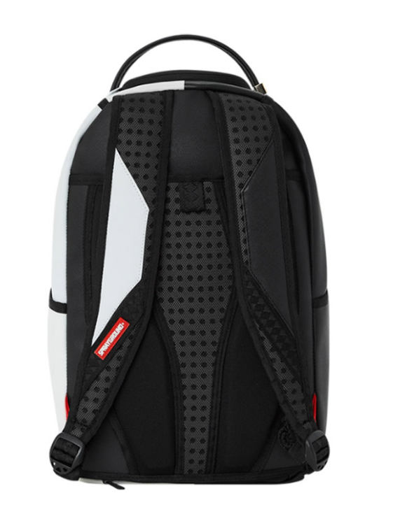 Sprayground 910B5441NSZ - SHARK CENTRAL 2.0 SPLIT BLACK U  WHITE BACKPACK