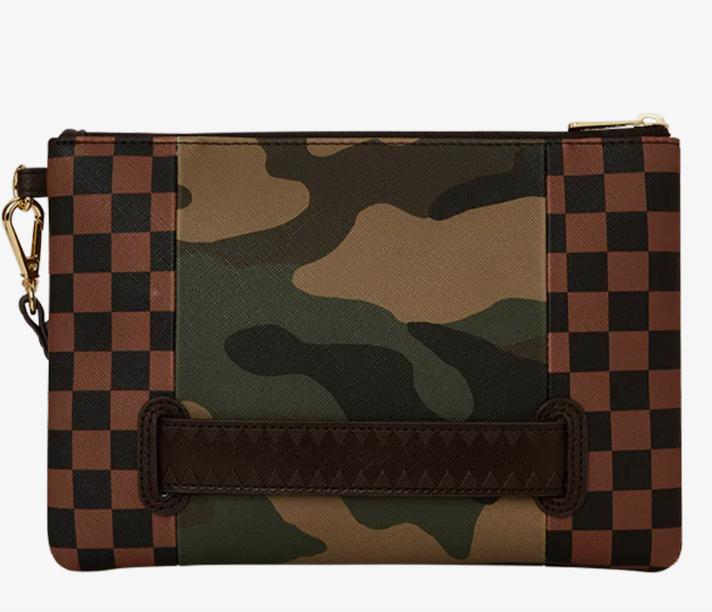 Sprayground 910B5630NSZ - SIP CAMO ACCENT CROSS-OVER U  CLUTCH