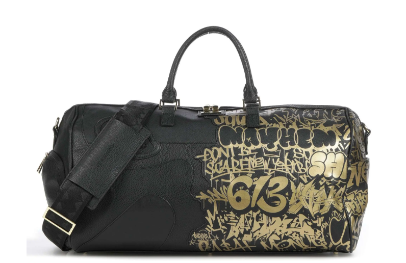 Sprayground 910D5540NSZ - HALF GRAFF GOLD LARGE DUFFLE