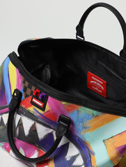 Sprayground 910D5580NSZ - SHARKS IN PAINT LARGE DUFFLE