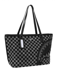 Sprayground 910T5319NSZ TRINITY CHECKERED TOTE BAG