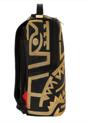 SPRAYGROUND ZAINO 910B5449NSZ - AI TRIBAL GOLD STAR