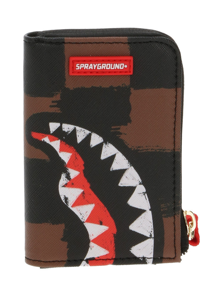 SPRAYGROUND 910W5356NSZ SHARKS IN PARIS PAINTED WALLET