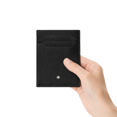 Portacarte 4 Tasche con Porta Documenti in Pelle Meisterstück