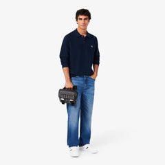 Borsa a tracolla con patta e clip The Blend