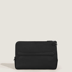 Pochette in Pelle con Grana