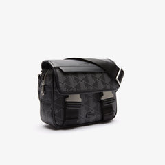 Borsa a tracolla con patta e clip The Blend