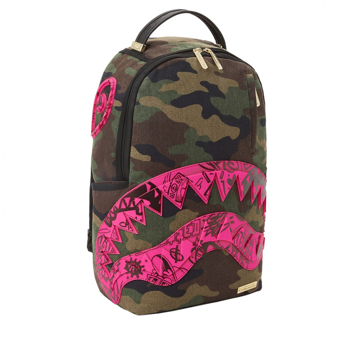 Zaino Sprayground 910B3516NSZ - CAMOPINK DLX BACKPACK, VERDE