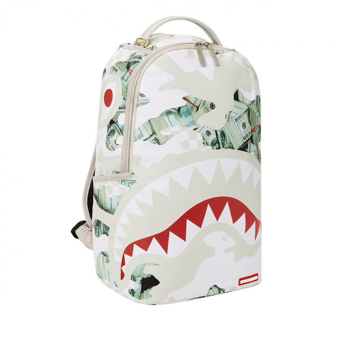 Zaino Sprayground 910B4385NSZ - POWDER DLXVF BACKPACK, BIANCO