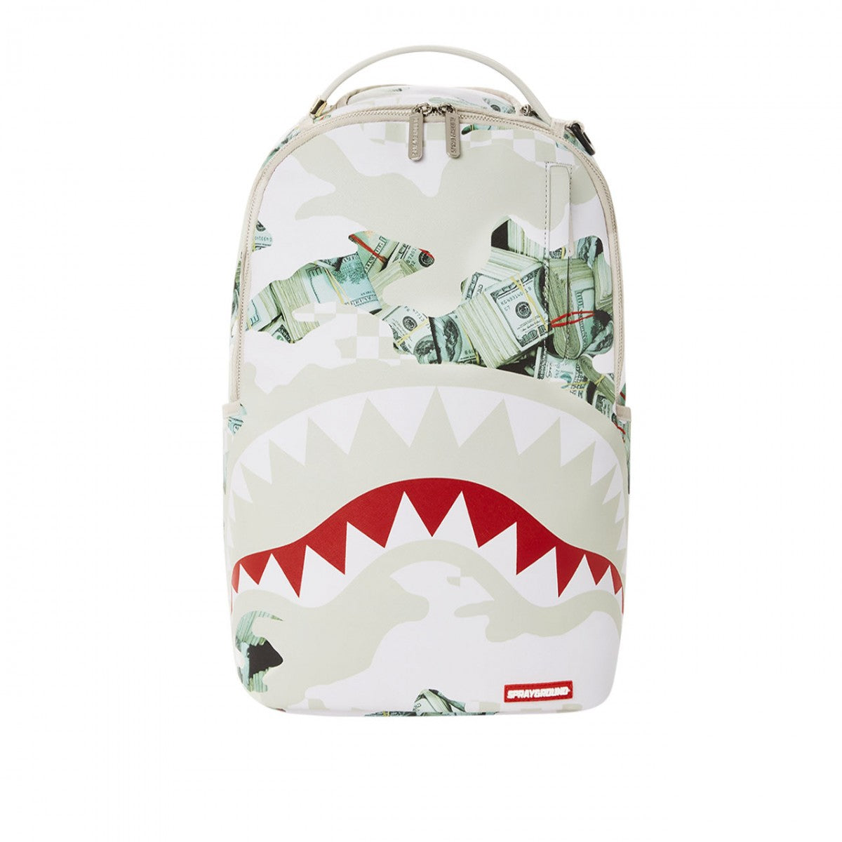Shark Sprayground Bianco Zaino Sprayground White Shark Dlxsv Backpack
