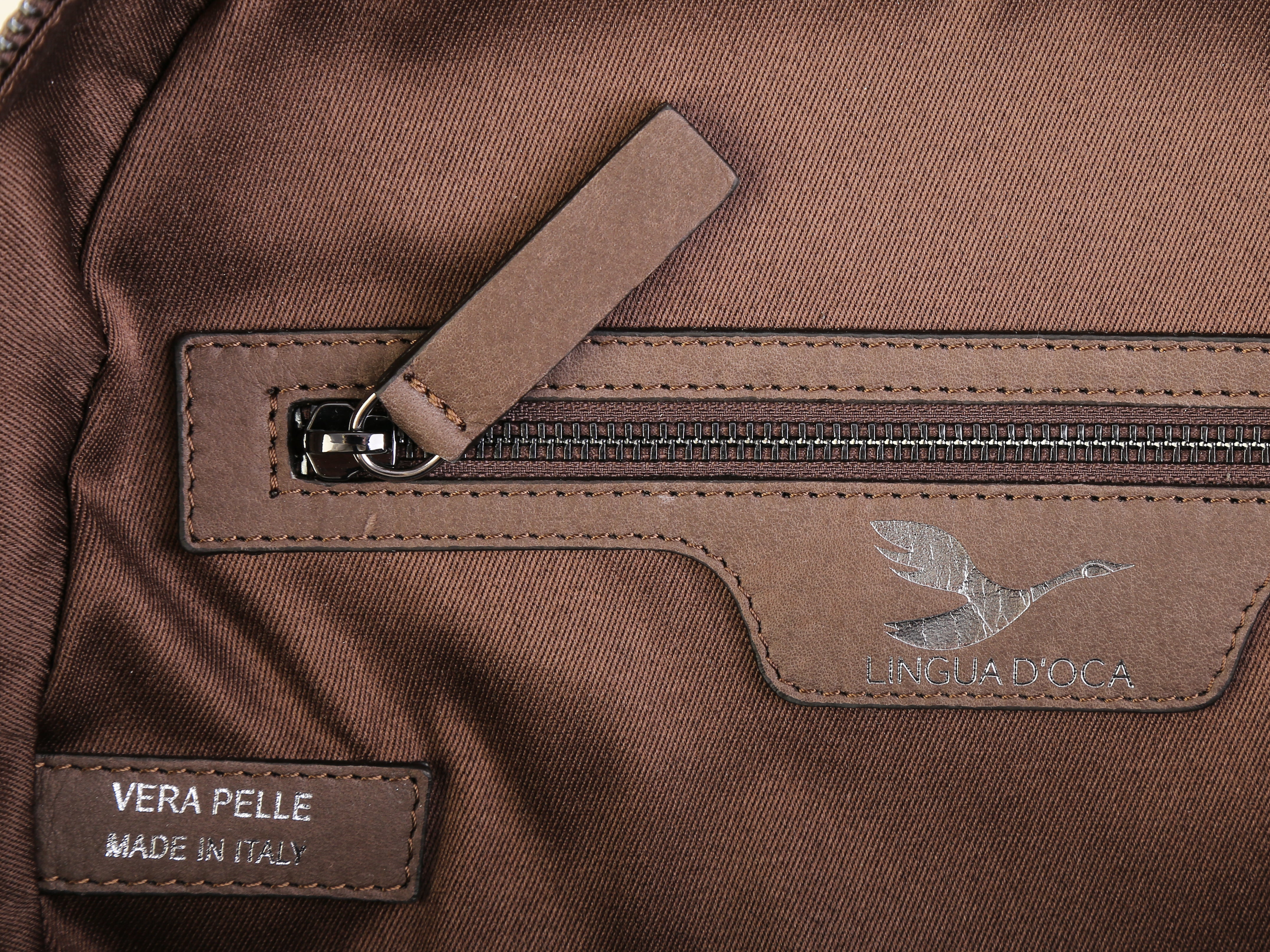 Lingua d'oca zaino in pelle 182582.02