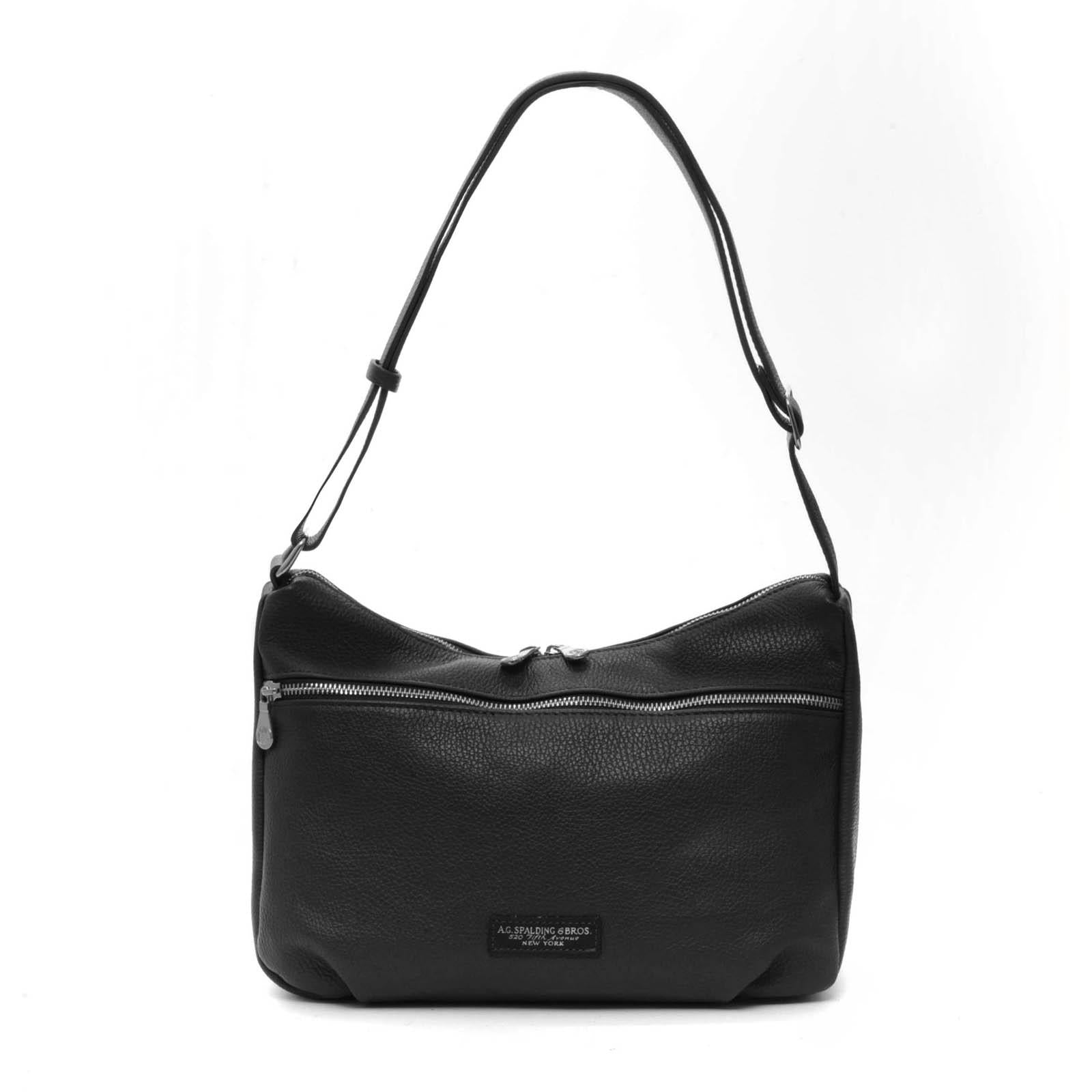 Spalding & Bros 309236U900 Borsa Hobo Tourist Nero