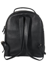 Lingua d’Oca Zaino Nadia in Pelle di Vitello Martellata | Tasche Frontali & Design Funzionale | 35x22x44 cm